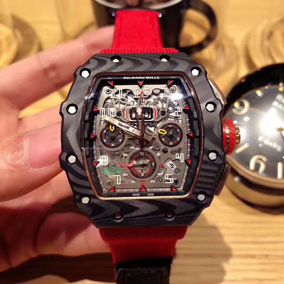 理查德米勒 腕錶型號RM-011 顶级碳纤维壳套腕錶