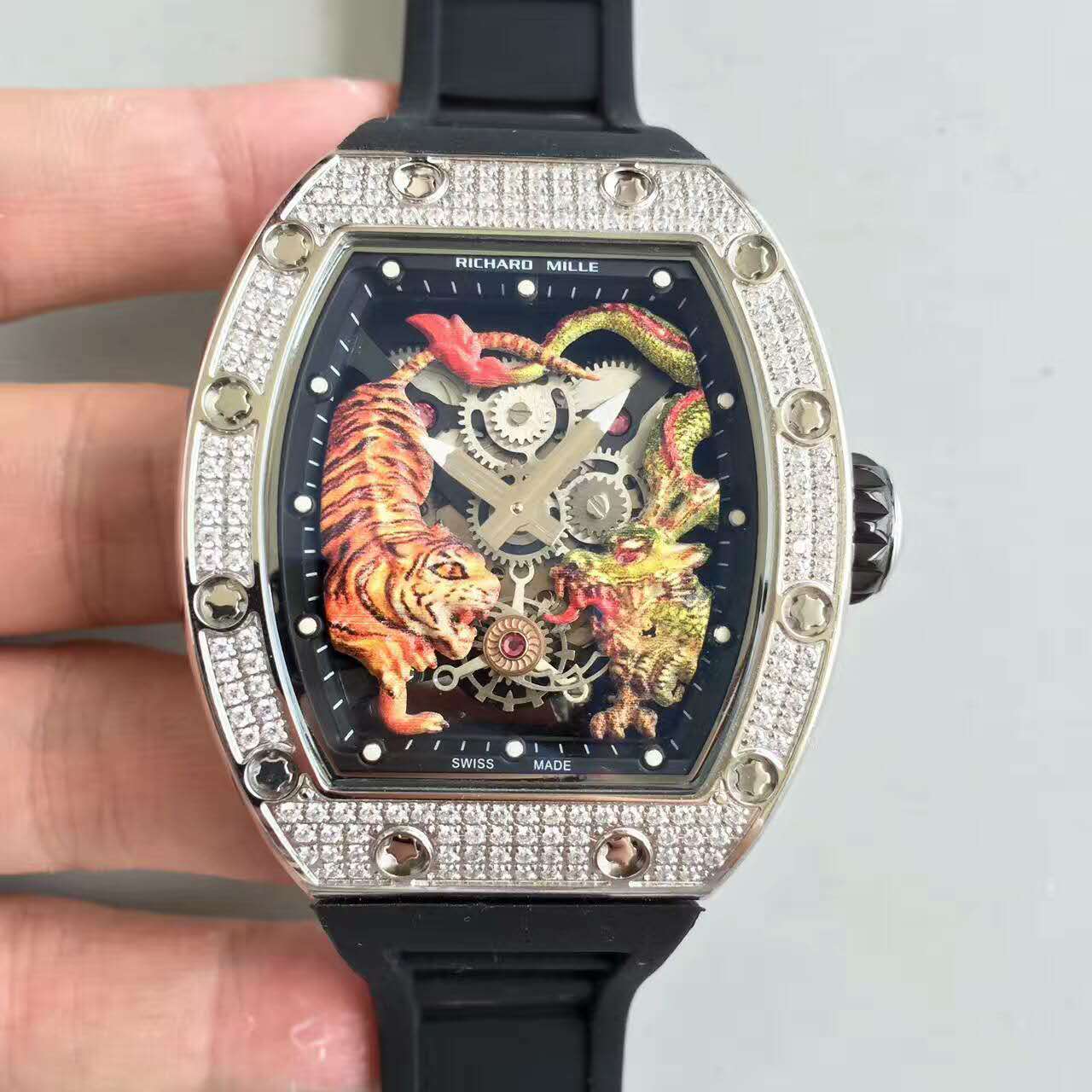 理查德米勒 RM 07-02酒桶形女裝腕錶