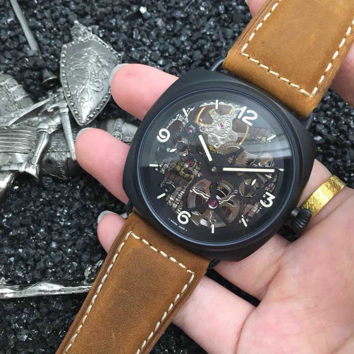 沛納海Panerai自動機械錶鈦金屬錶殼