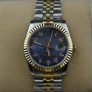 勞力士ROLEX勞力士日誌型Dayjust系列 923320(藍色同心圓紋) 機械男錶