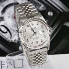 勞力士日誌型Dayjust銀灰鉆刻銀盤ETA2836全自動機手械情侶手錶 男士手錶女士手錶